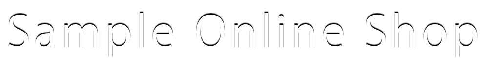 Sample Online Shop